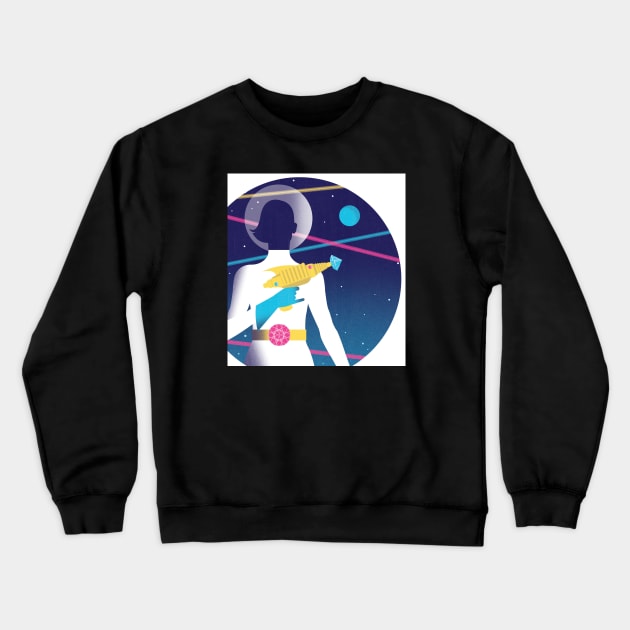 Future jewellery3 Crewneck Sweatshirt by Neil Webb | Illustrator